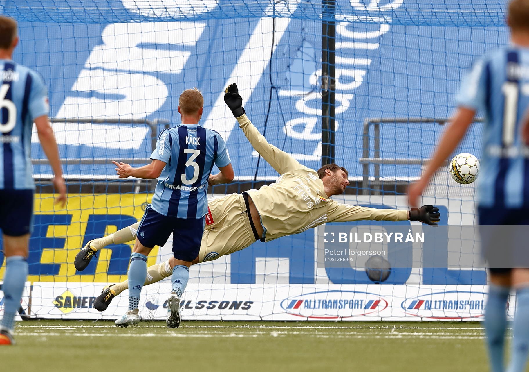 Djurgårdens målvakt Andreas Isaksson