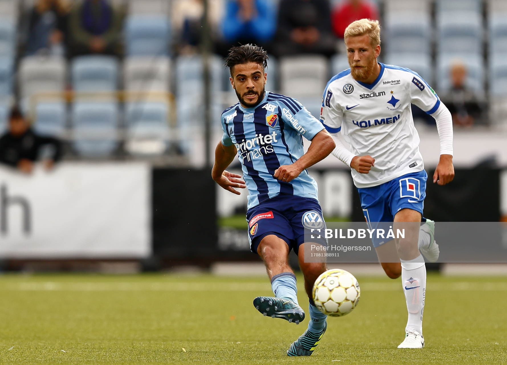 Djurgårdens Othman El Kabir och Norrköpings Filip