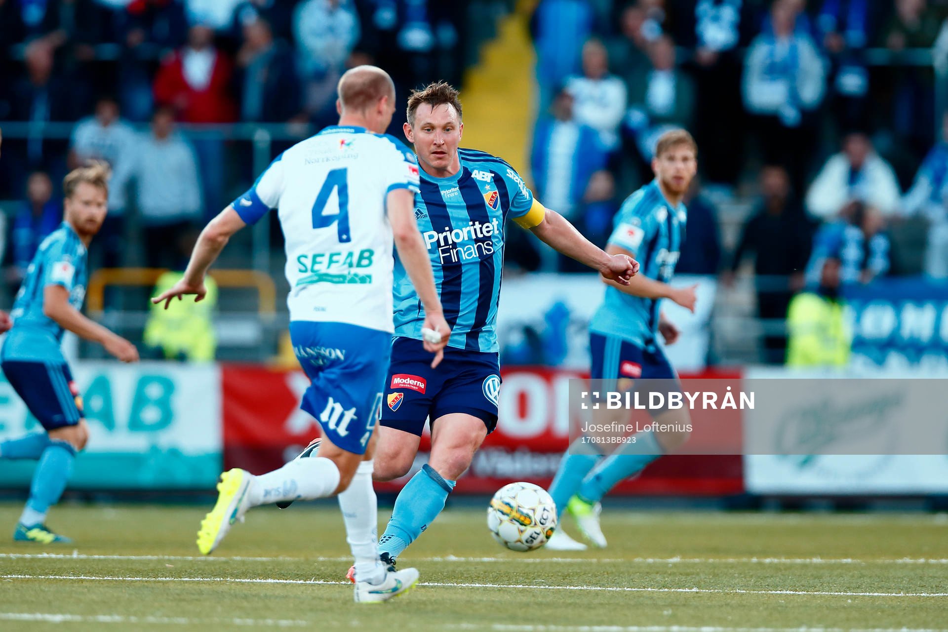 Djurgårdens Kim Källström och Norrköpings Andreas