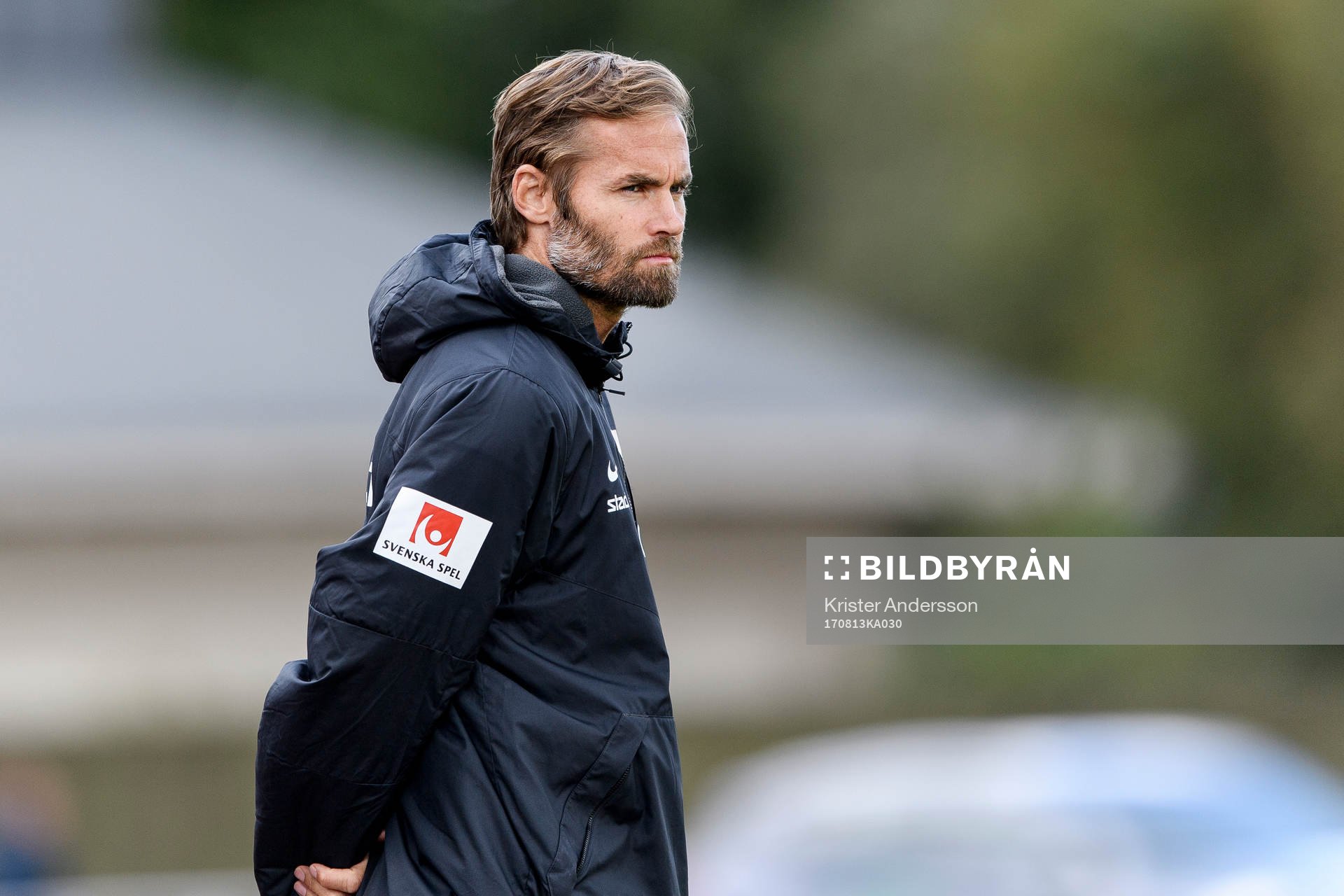 Brommapojkarnas tränare Olof Mellberg
