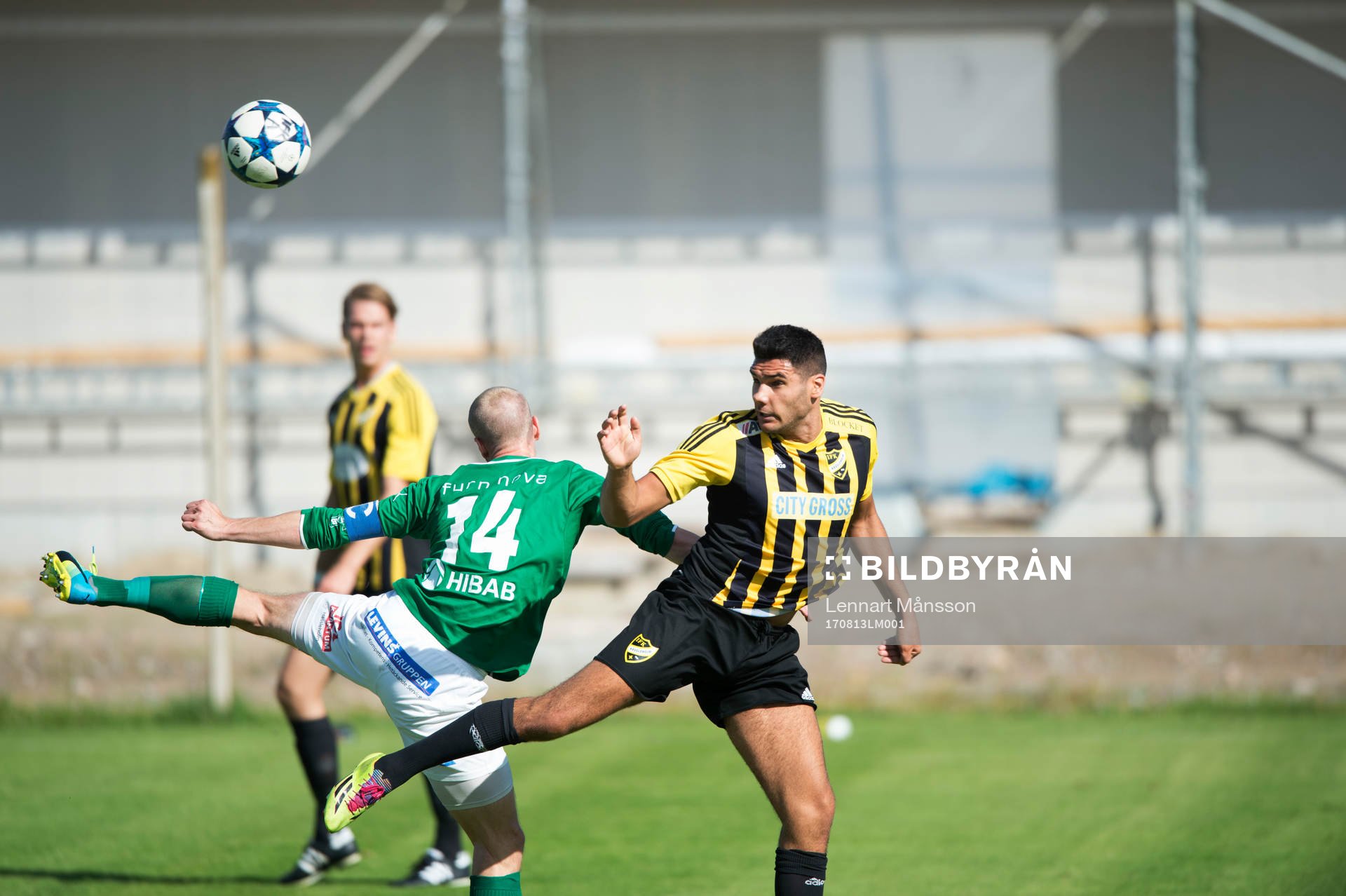 IFK Hässleholms Tommy Filipovic i matchen i division 2