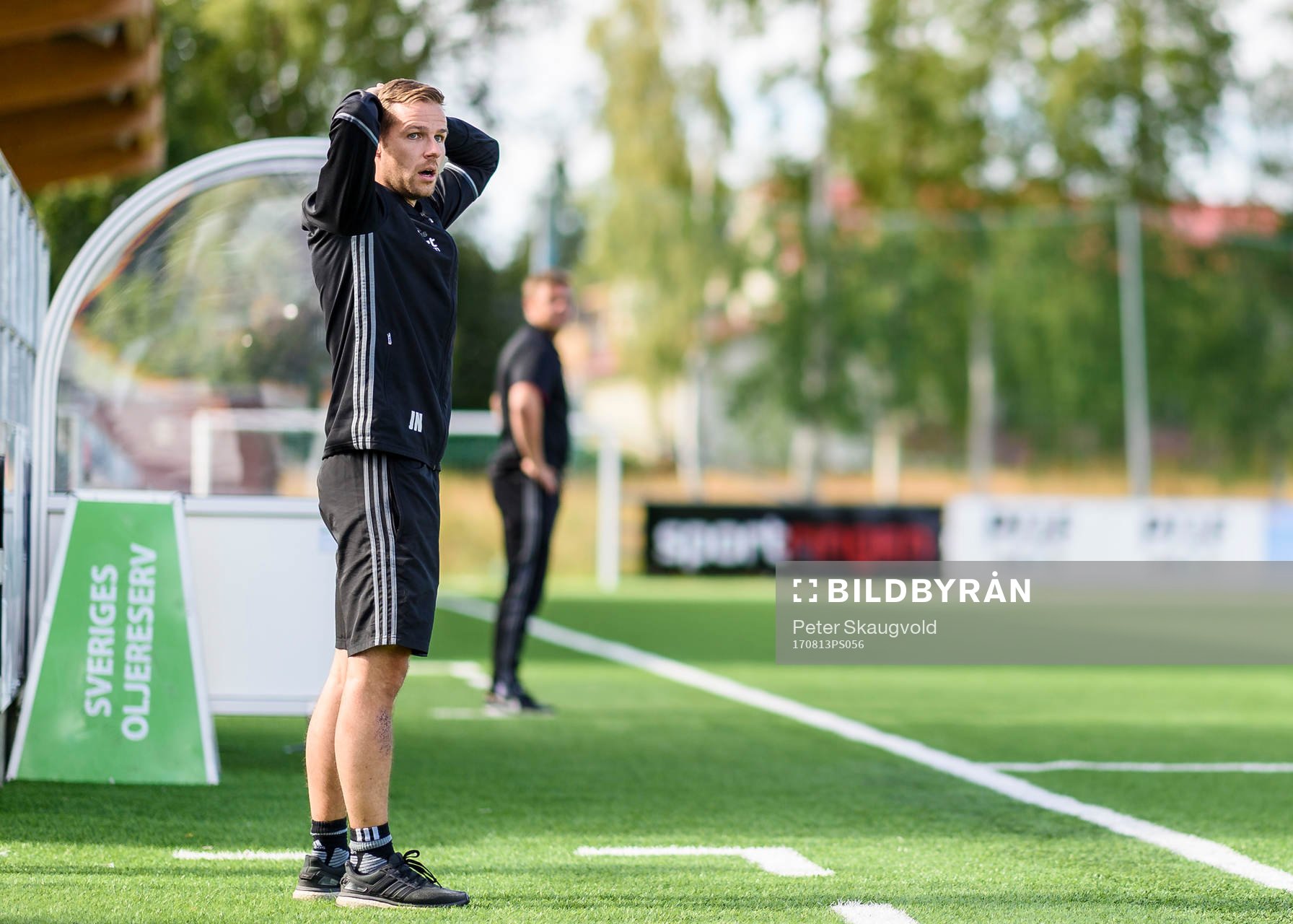 Piteås tränare Johan Norberg deppar