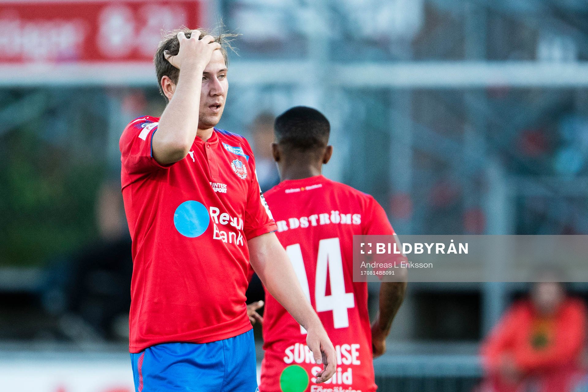 Helsingborgs Darijan Bojanic deppar