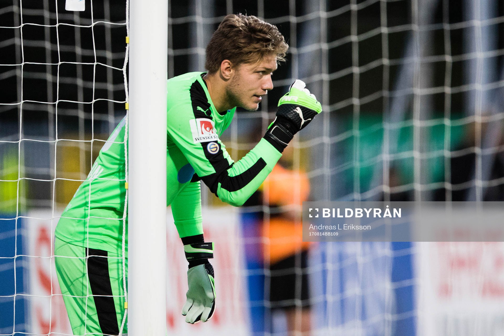 Helsingborgs målvakt Kalle Joelsson