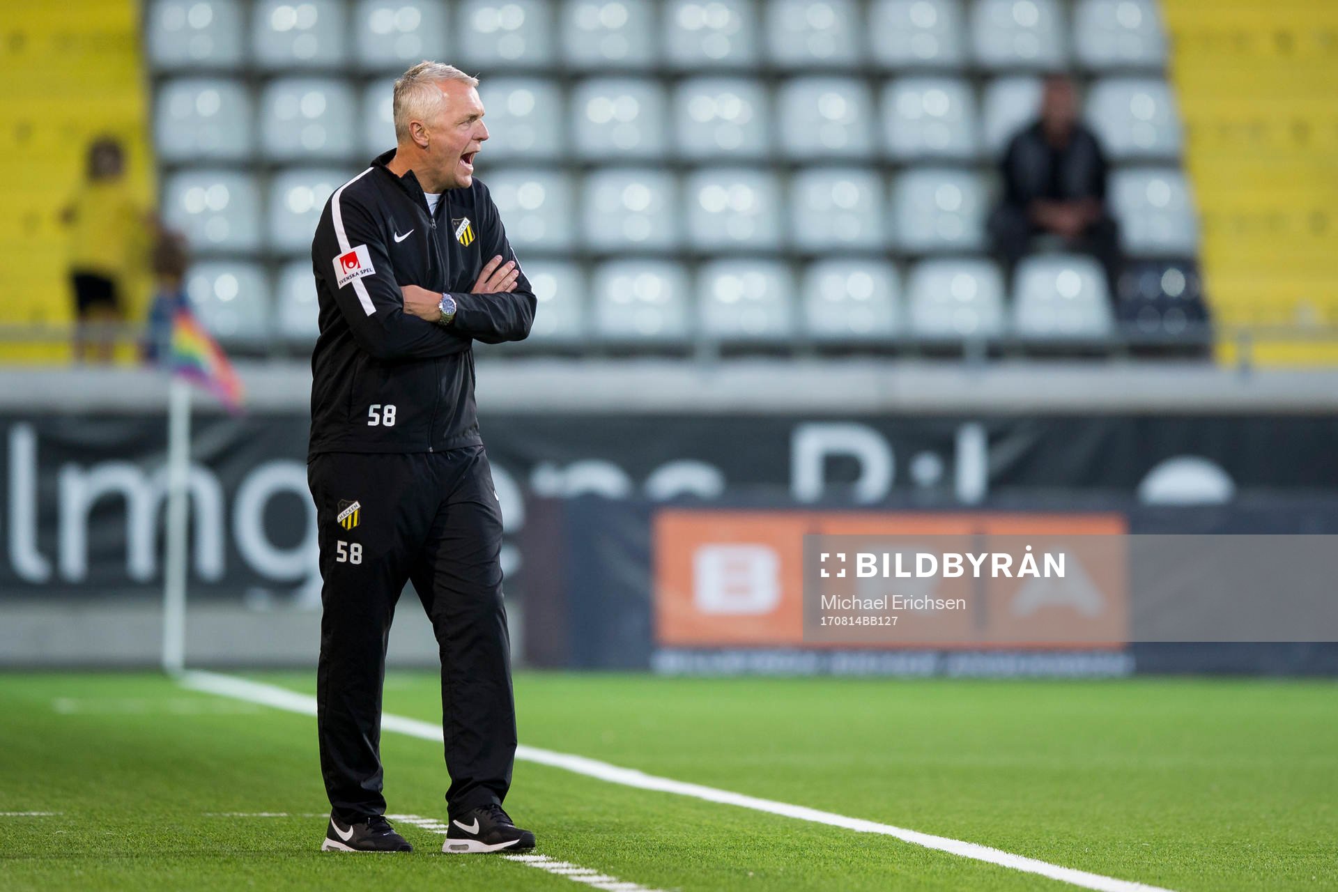 Häckens assisterande tränare Teddy Olausson
