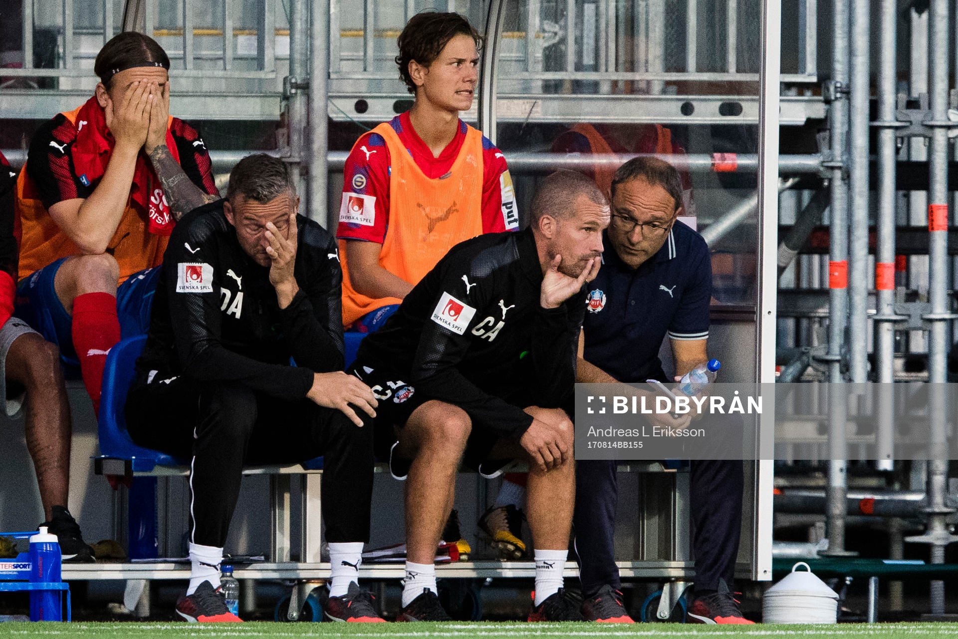 Helsingborgs assisterande tränare Christoffer Andersson