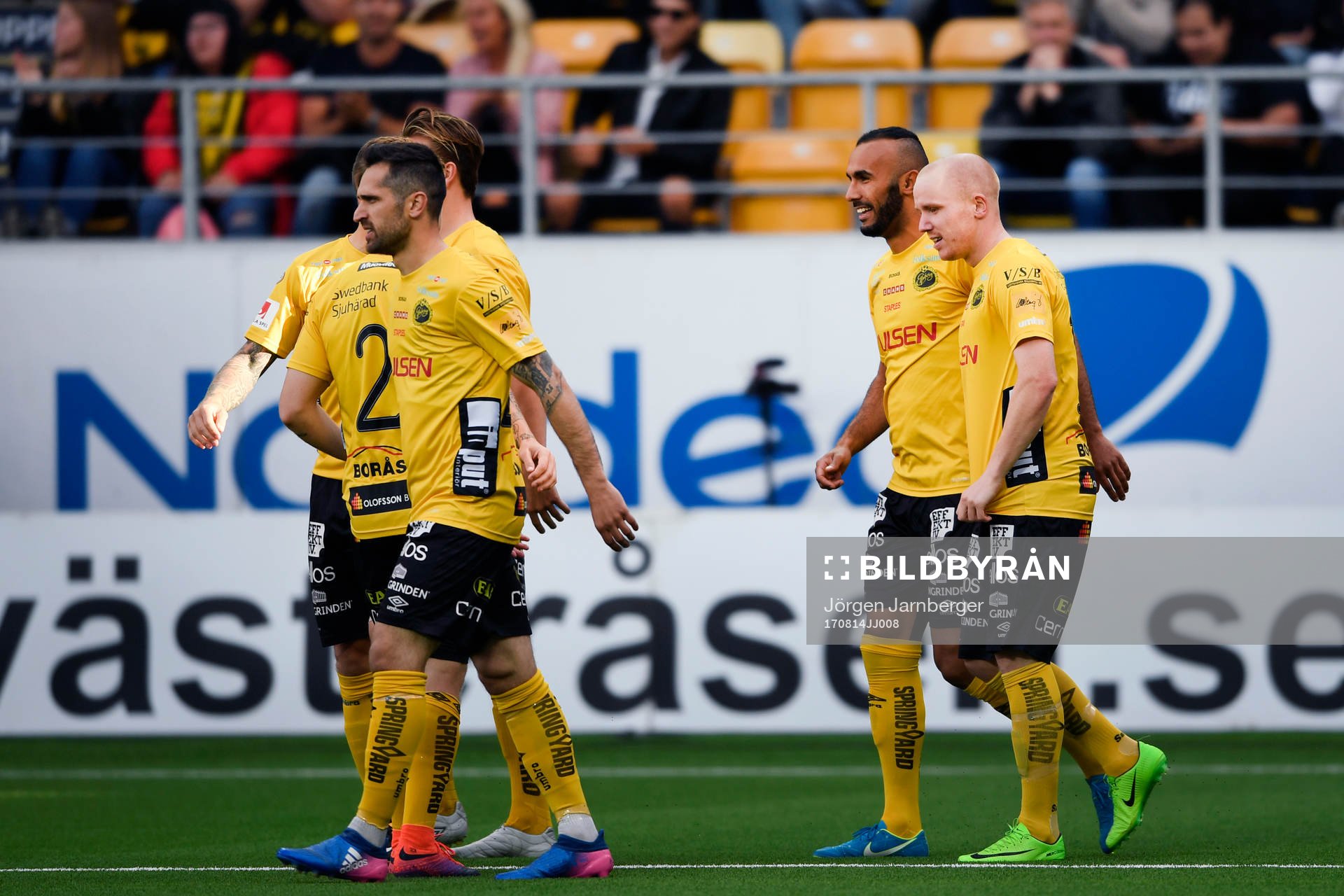 Elfsborgs Issam Jebali jublar