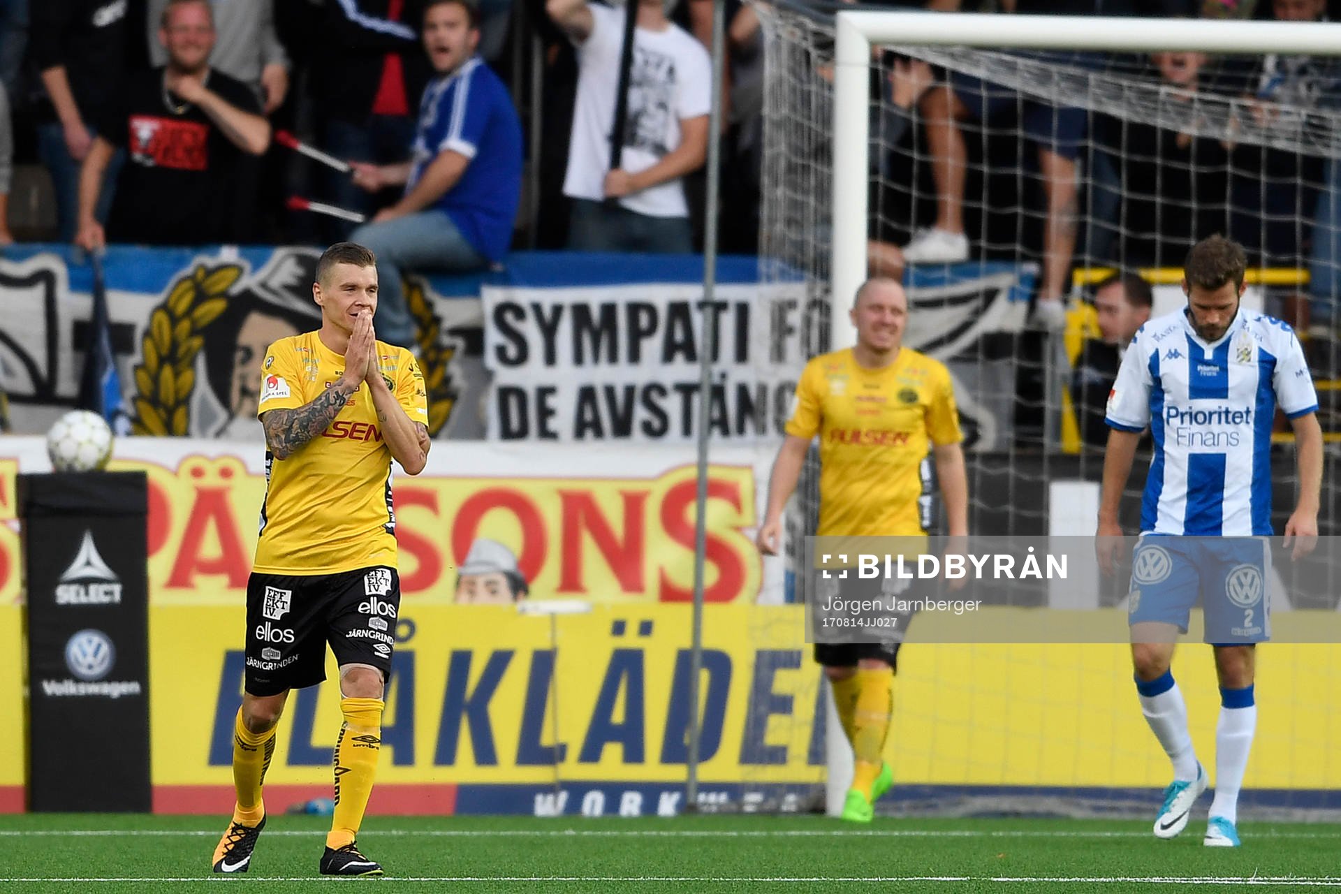Elfsborgs Samuel Holmén deppar