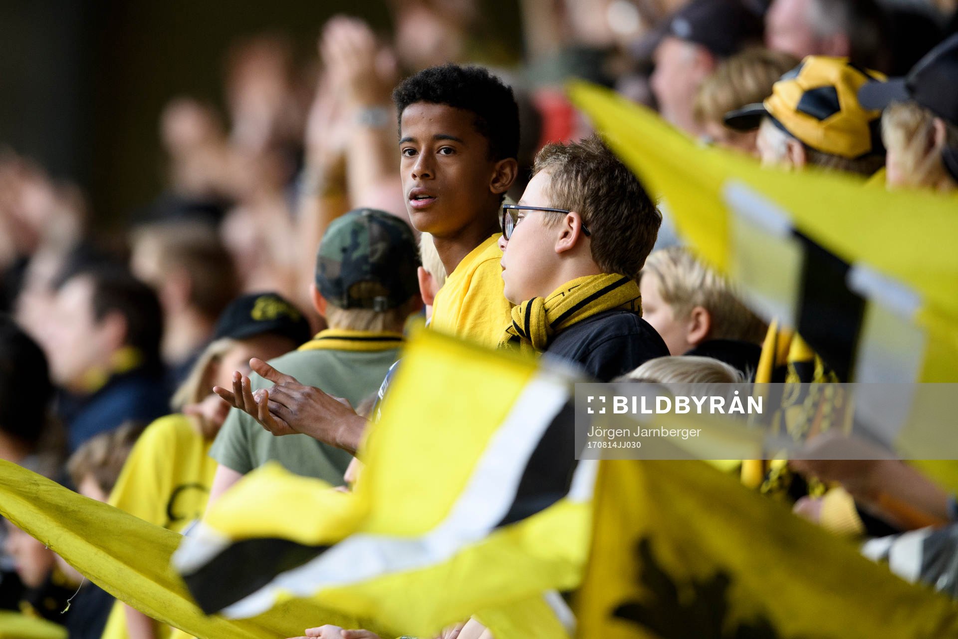 Ung Elfsborgs supporter