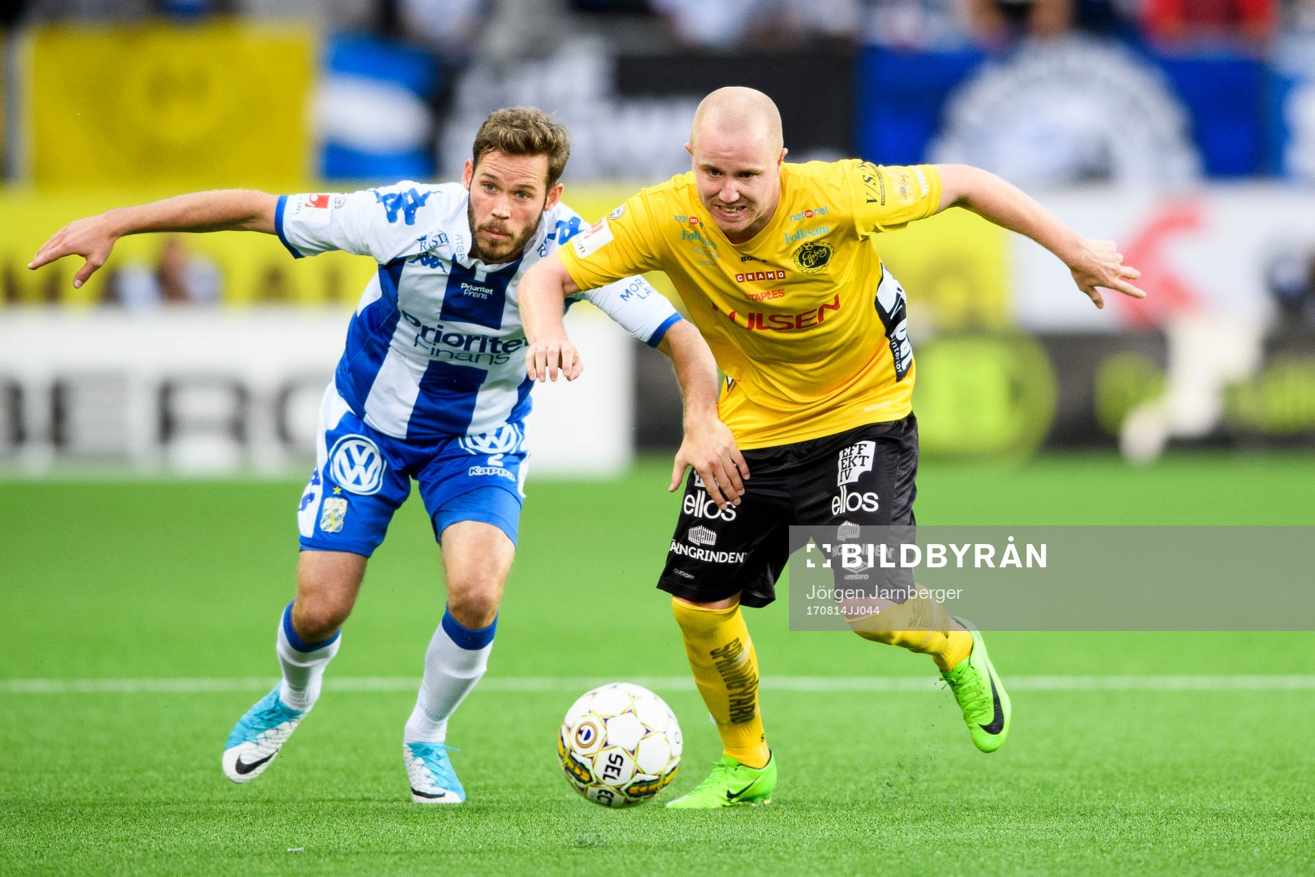 IFK Göteborgs Emil Salomonsson och Elfsborgs Simon
