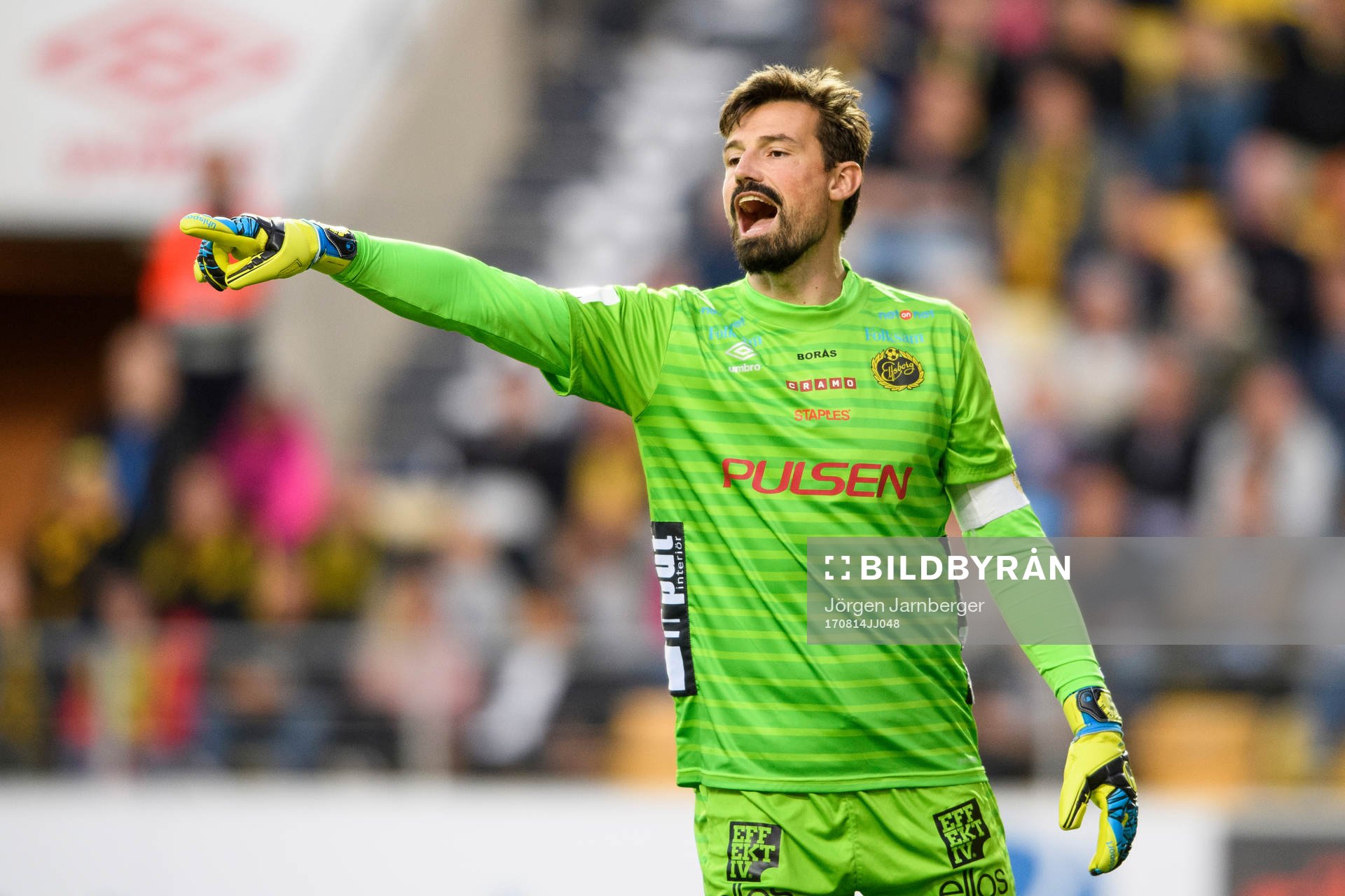 Elfsborgs målvakt Kevin Stuhr Ellegaard