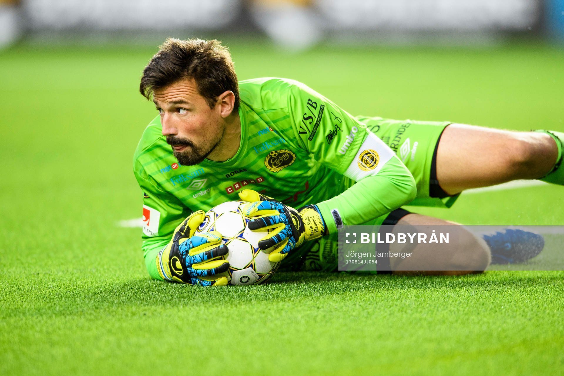 Elfsborgs målvakt Kevin Stuhr Ellegaard