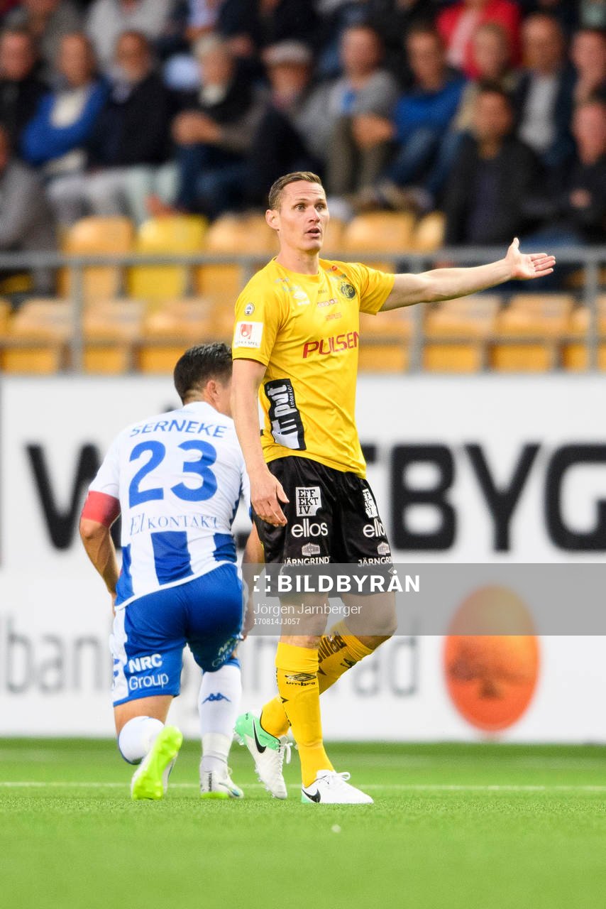 Elfsborgs Jon Jönsson reagerar