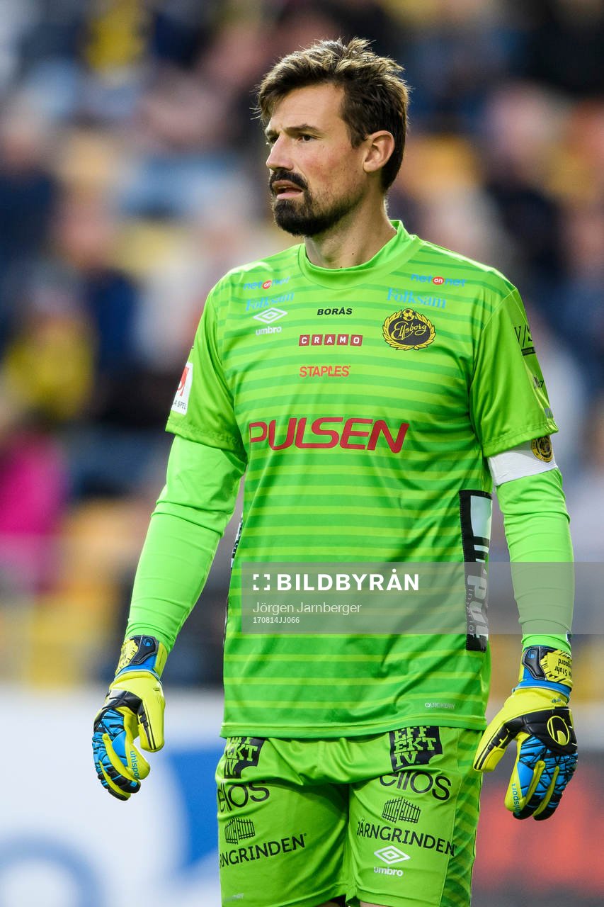 Elfsborgs målvakt Kevin Stuhr Ellegaard