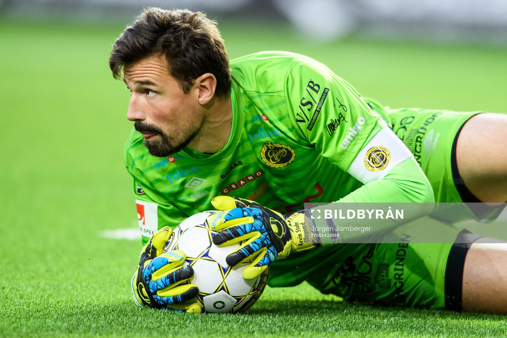 Elfsborgs målvakt Kevin Stuhr Ellegaard