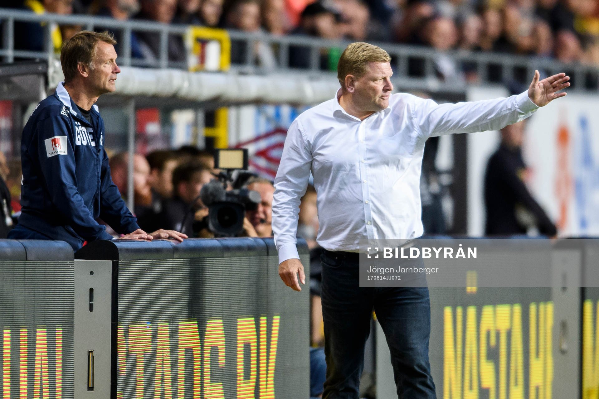 IFK Göteborgs tränare Alf Westerberg och assisterande