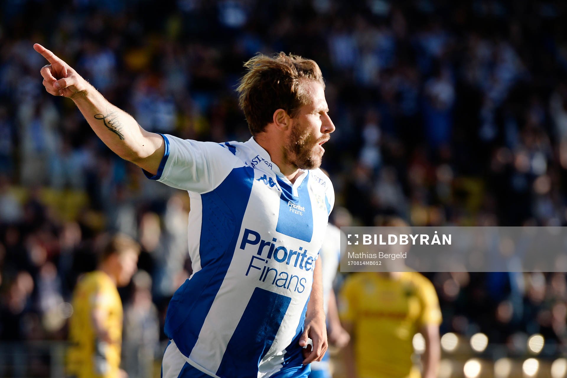 IFK Göteborgs Tobias Hysén jublar