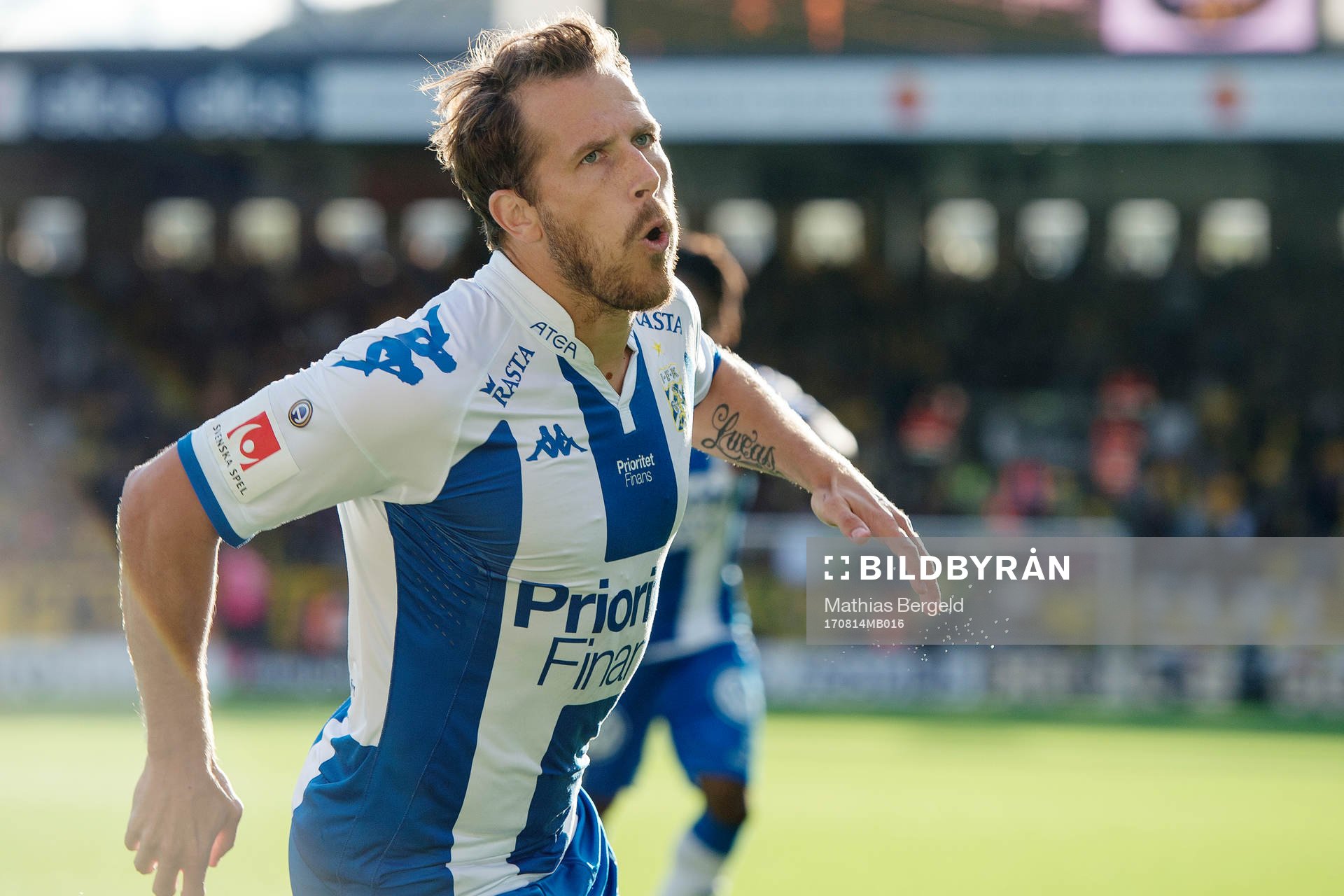 IFK Göteborgs Tobias Hysén jublar