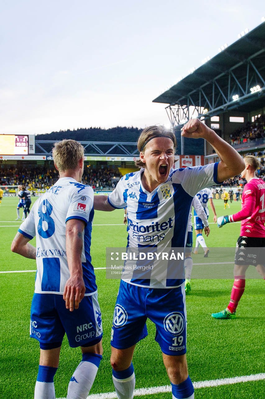 IFK Göteborgs August Erlingmark jublar