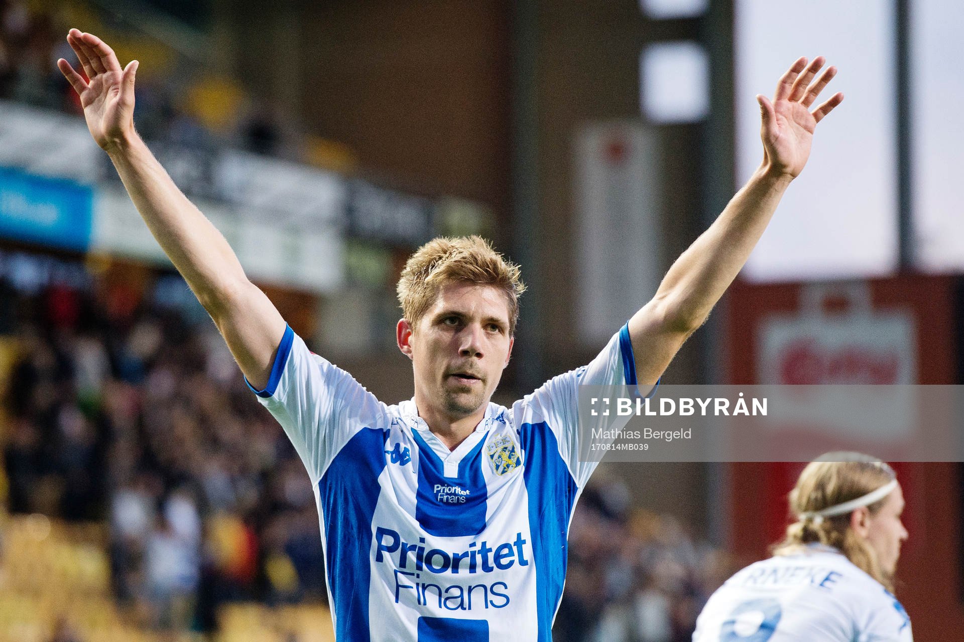 IFK Göteborgs Mikael Boman jublar