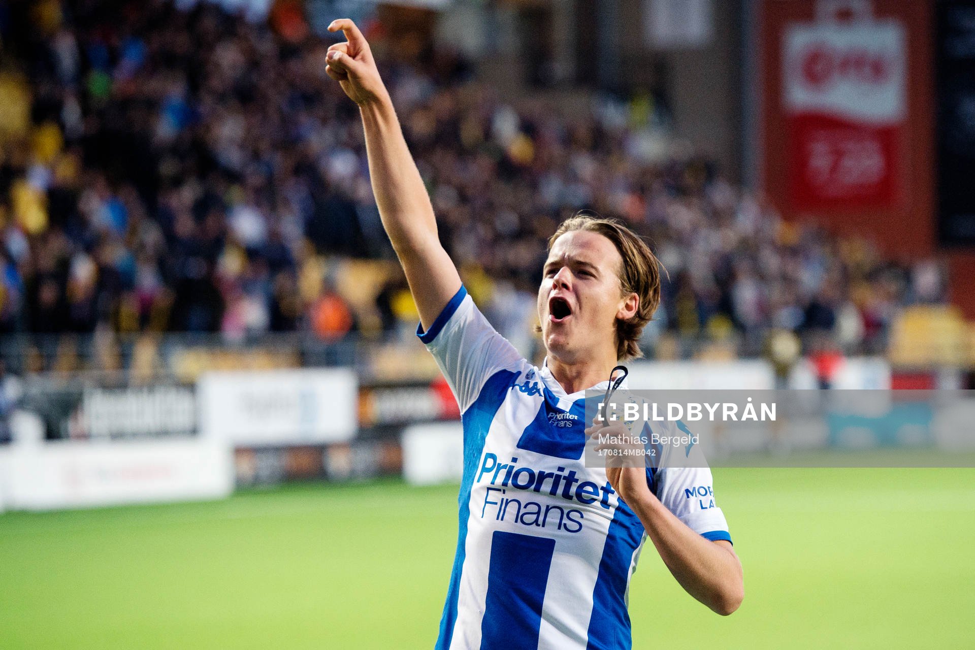IFK Göteborgs August Erlingmark jublar