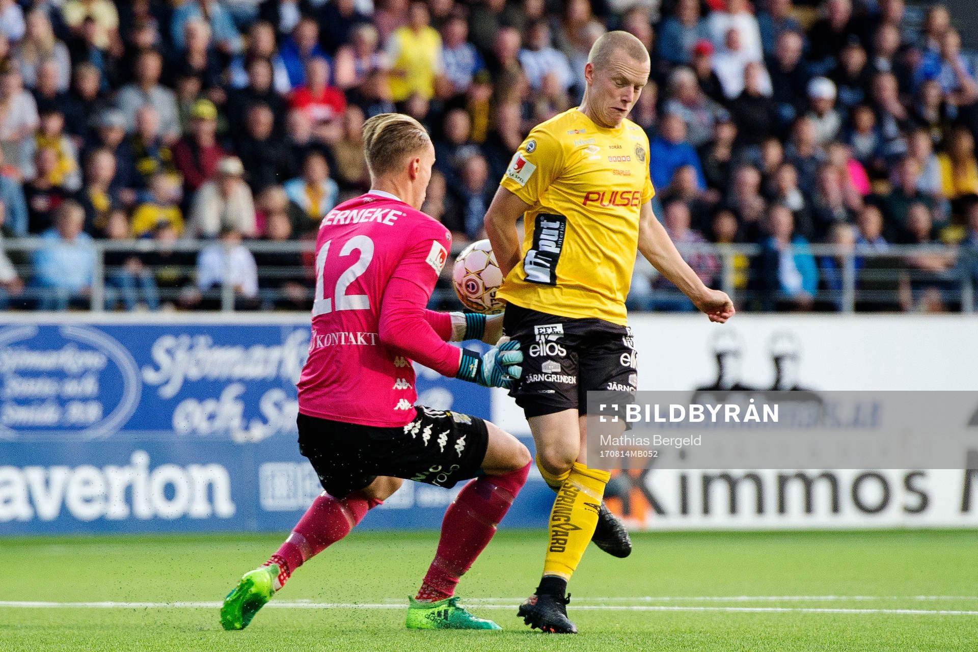 IFK Göteborgs målvakt Pontus Dahlberg (som skadar