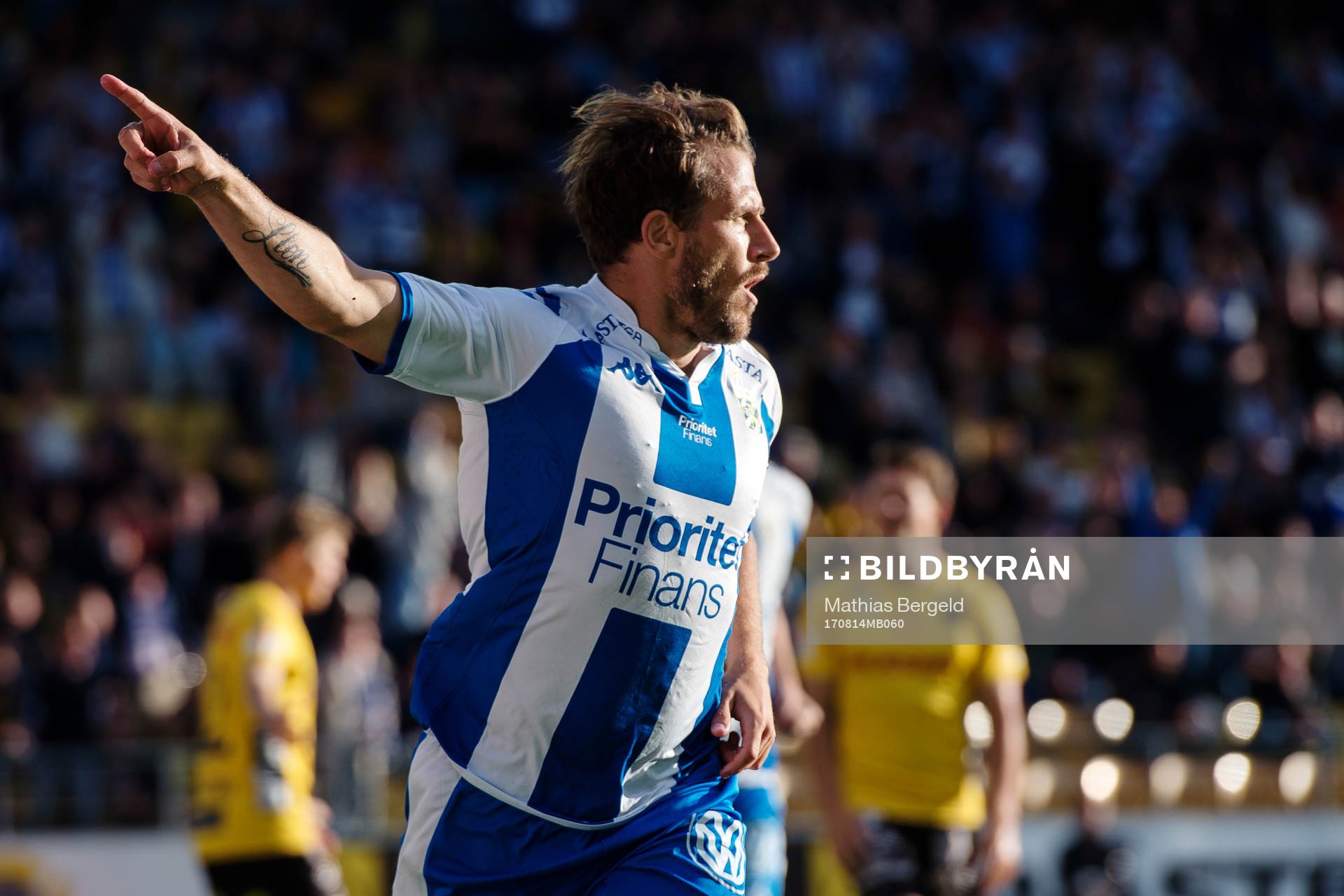 IFK Göteborgs Tobias Hysén jublar