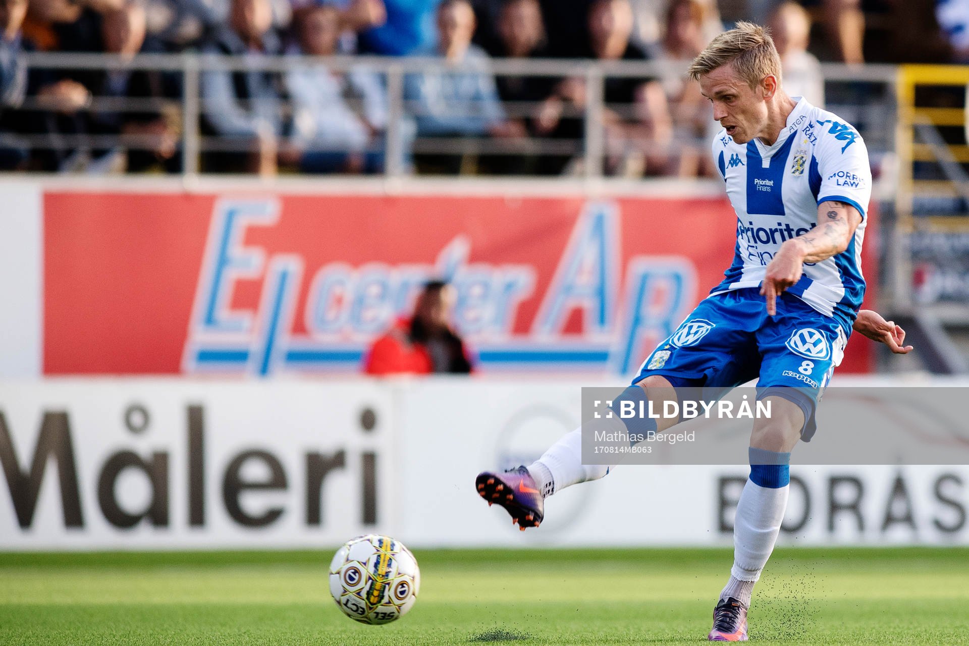 IFK Göteborgs Sören Rieks skjuter