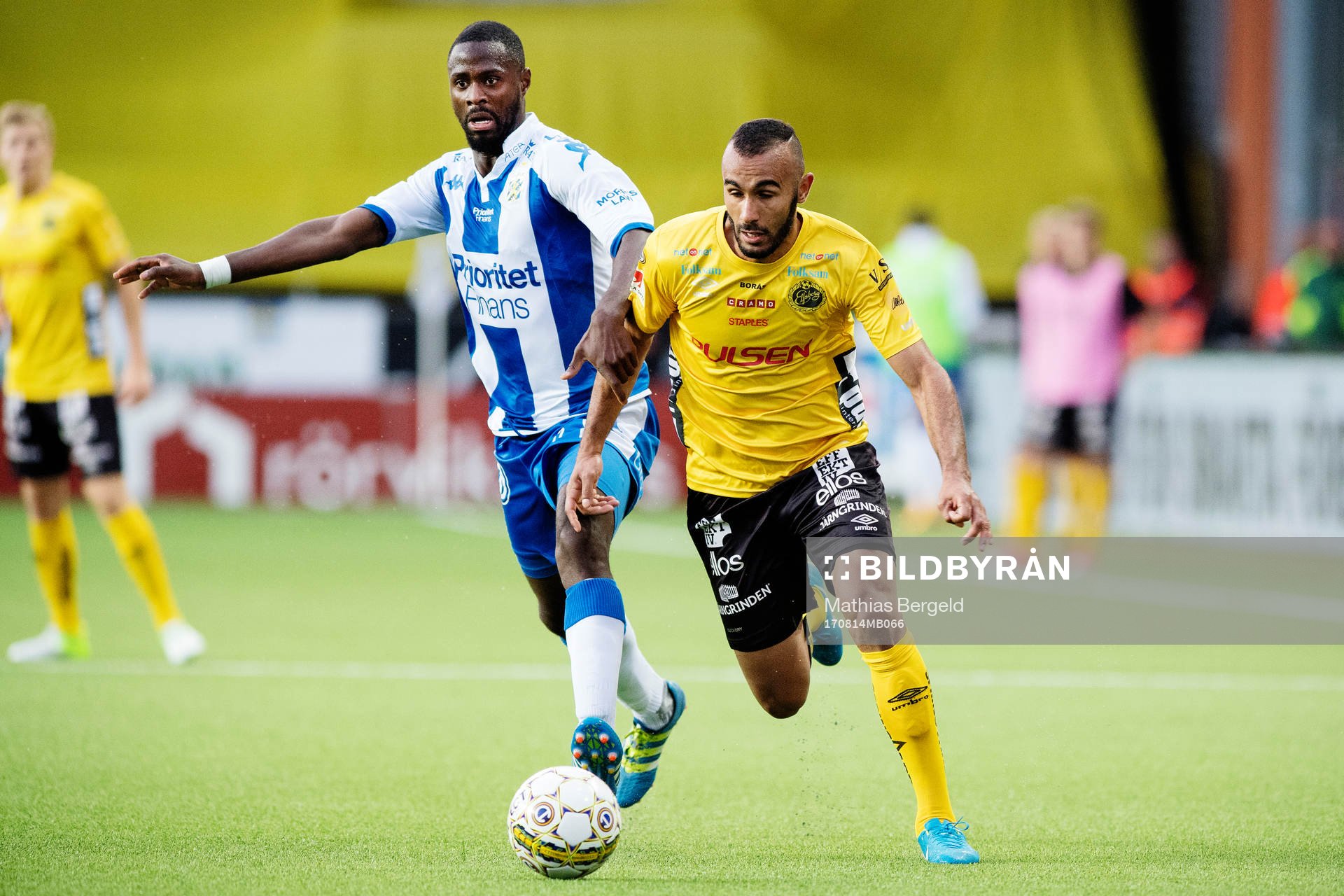 under fotbollsmatchen i Allsvenskan mellan Elfsborg och IFK