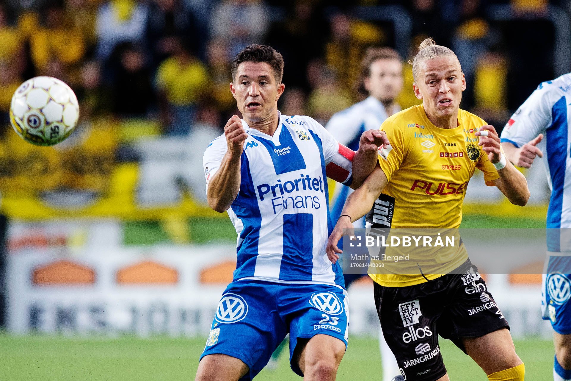 under fotbollsmatchen i Allsvenskan mellan Elfsborg och IFK
