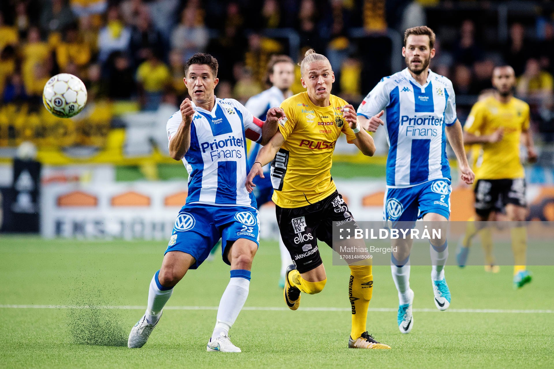 under fotbollsmatchen i Allsvenskan mellan Elfsborg och IFK