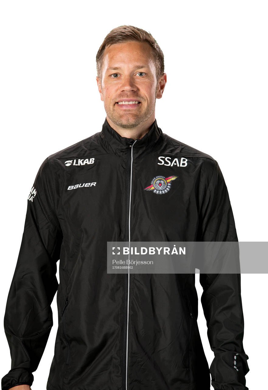 Luleås Fystränare Petter Pettersson