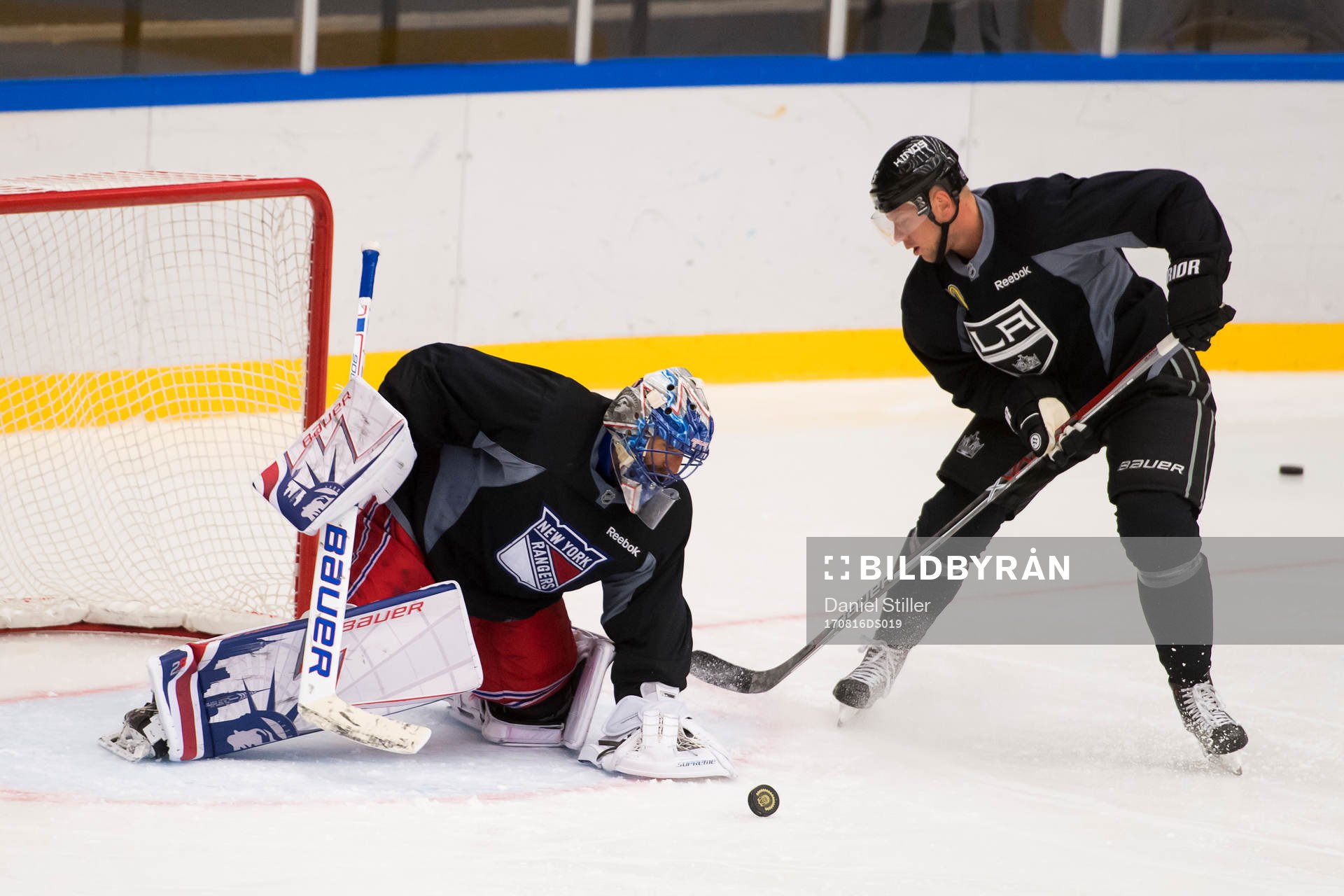 Henrik Lundqvist och Christian Fohlin
