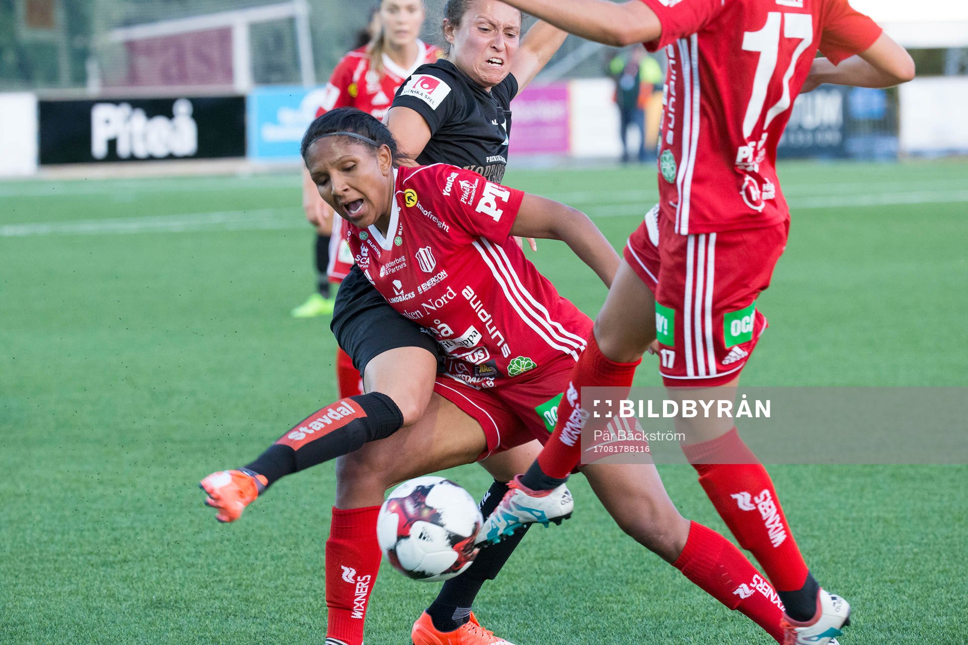 Piteås Madelen Janogy och Göteborgs Catrine Johansson