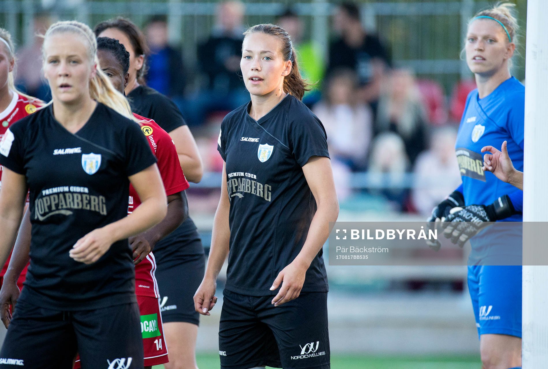 Göteborgs Adelina Engman, Elin Landström och Line Johansen