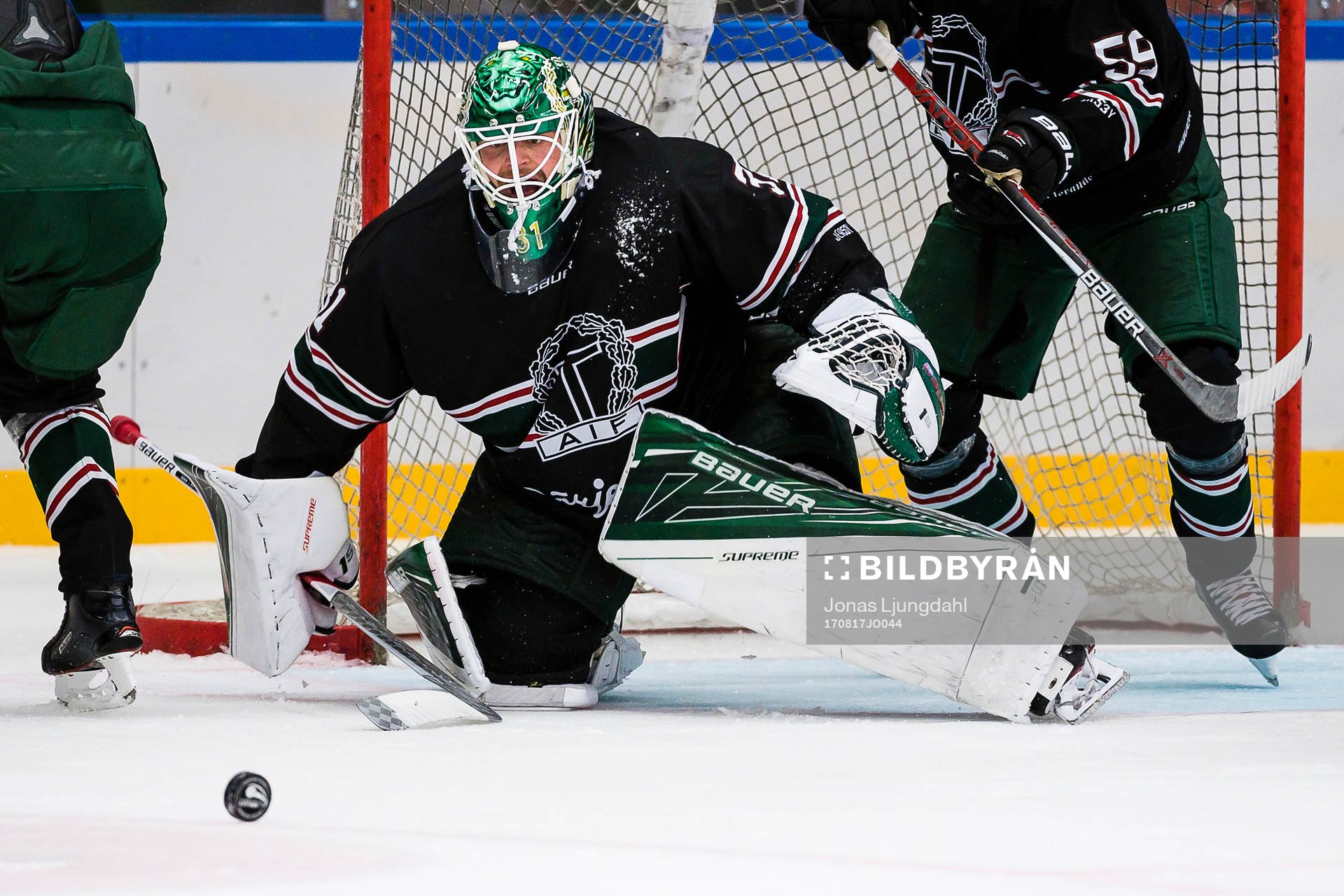 Tingsryds målvakt Niklas Rubin