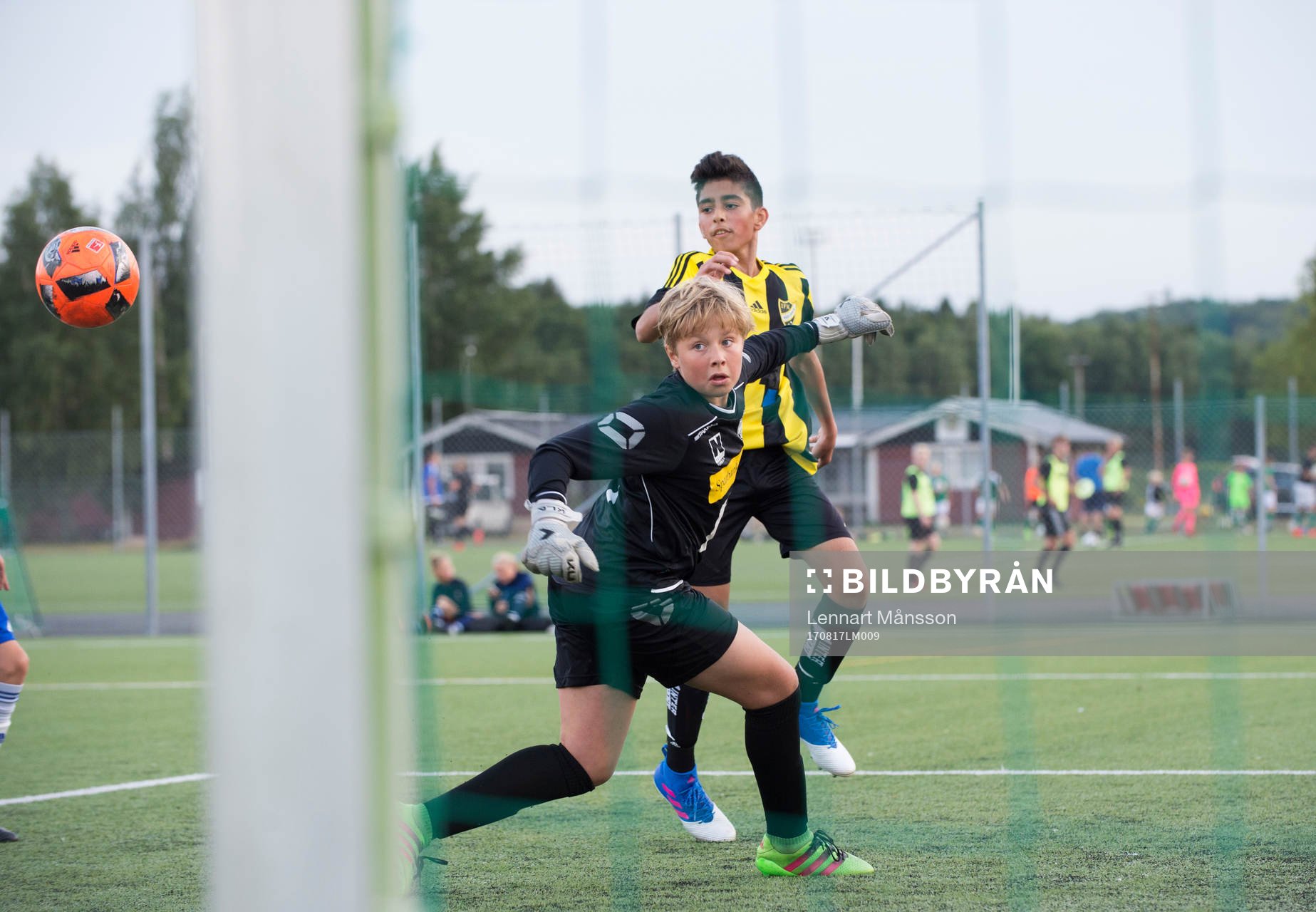 i matchen för pojkar födda 2003 mellan IFK Hässleholm