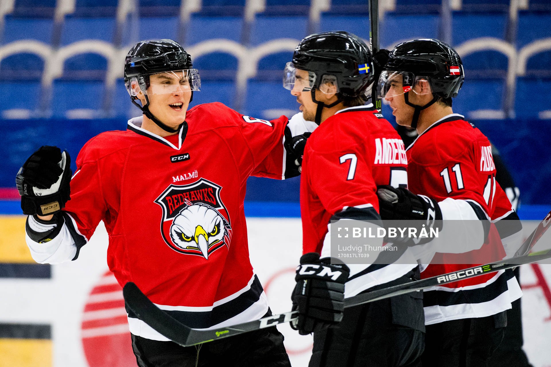Malmö Redhawks Fredrik Händemark och Malmö Redhawks