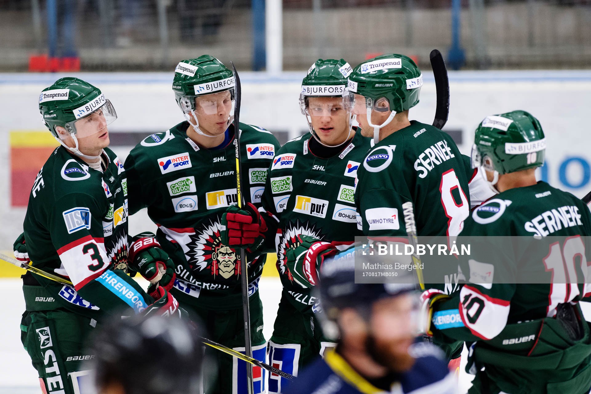 Frölundas Carl Grundström, Christoffer Ehn, målskytten