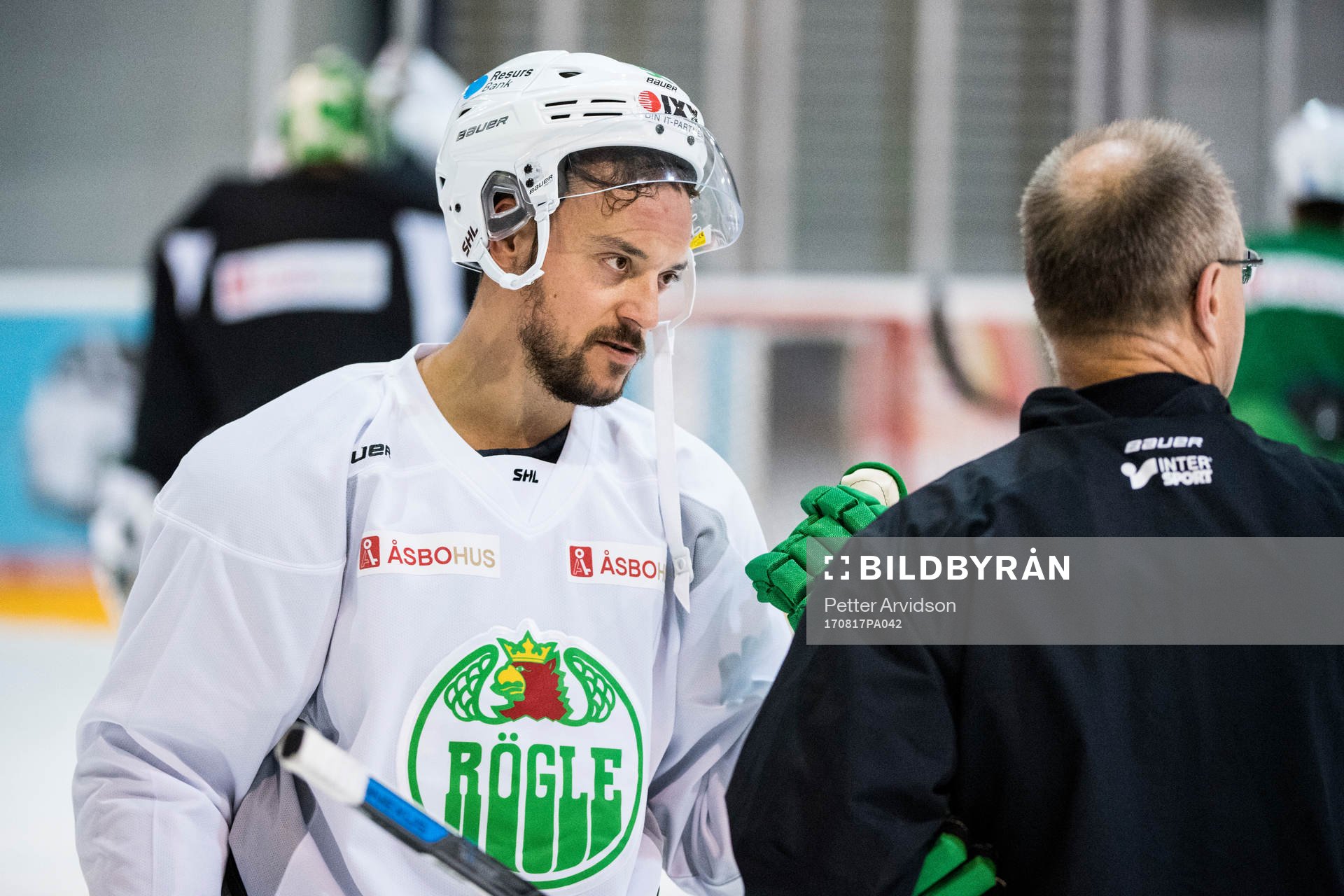 Rögles nyförvärv Juhamatti Aaltonen gör sin första