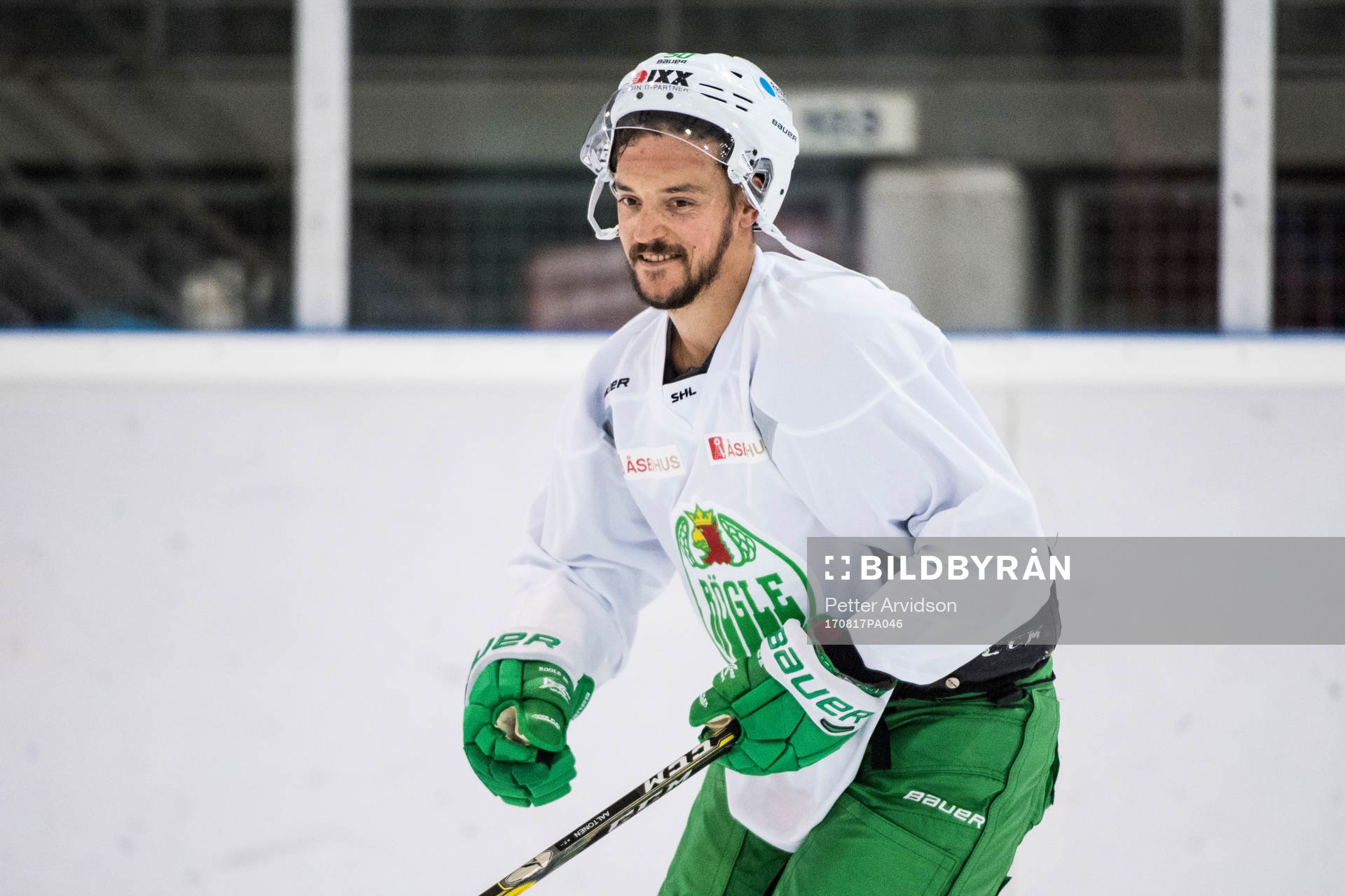 Rögles nyförvärv Juhamatti Aaltonen gör sin första