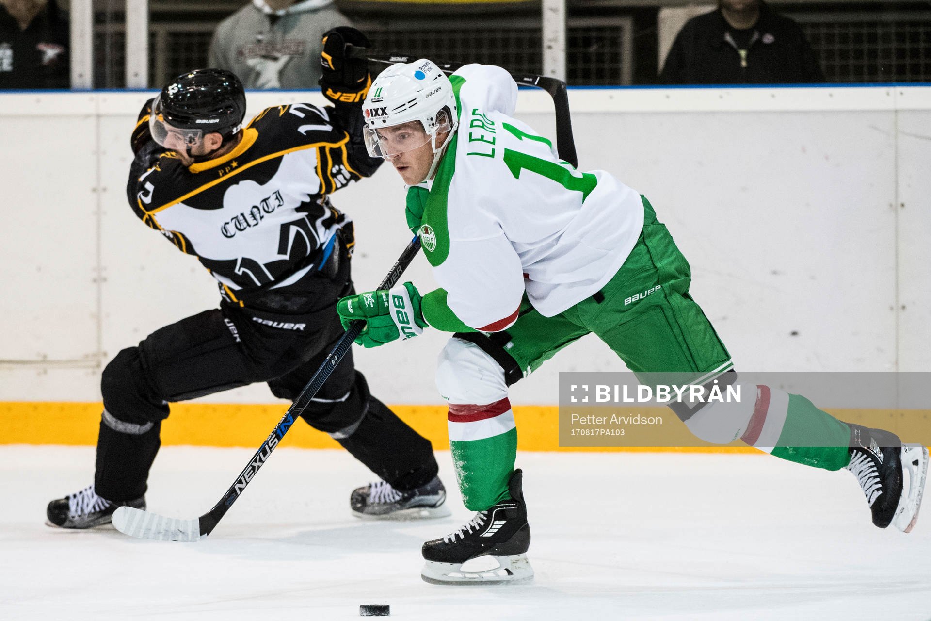 Rögles Bryan Lerg och Luganos Luca Cunti