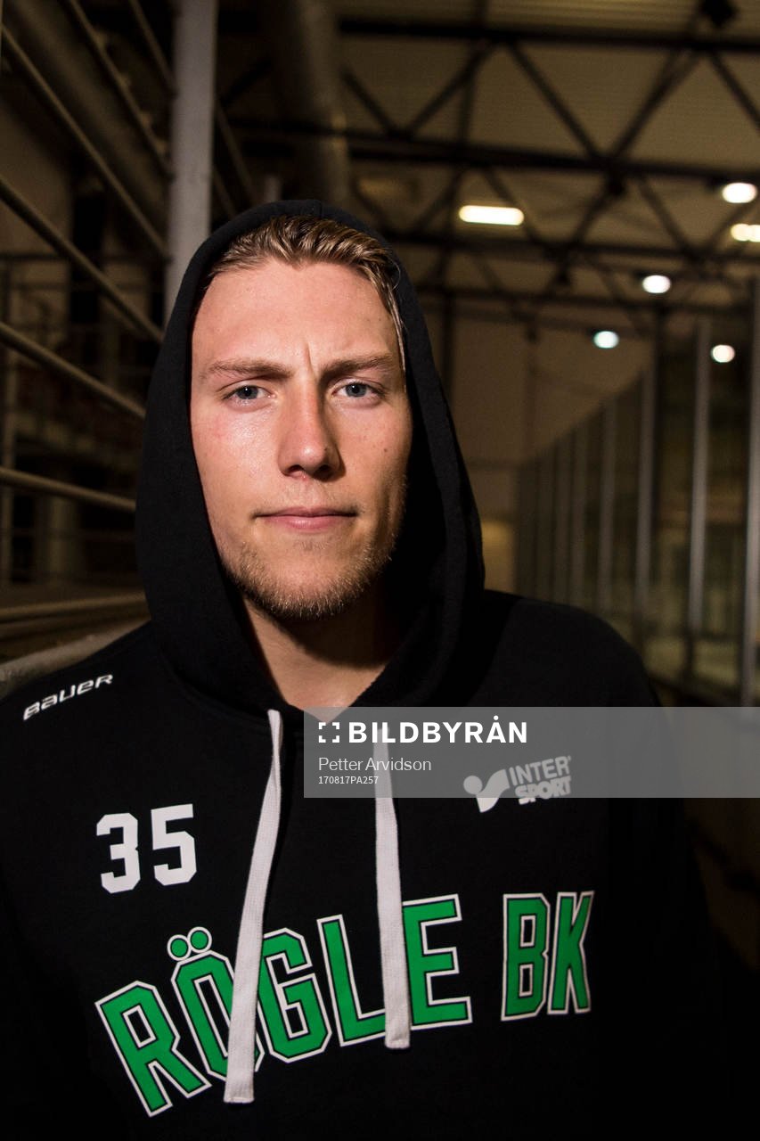 Rögles målvakt Emil Kruse