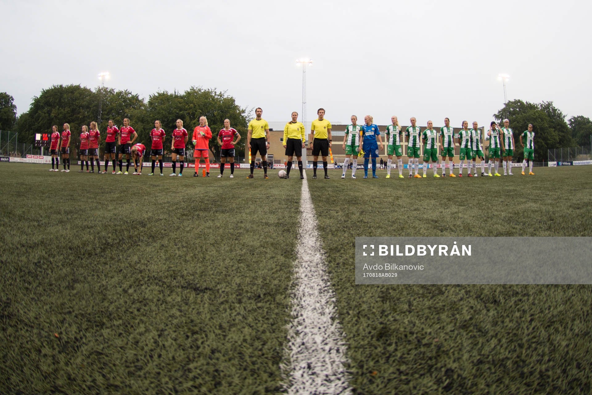 LB07s och Hammarbys spelare