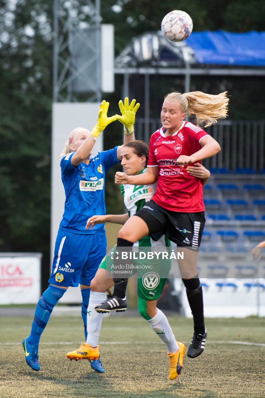 Hammarbys målvakt Emma Holmgren