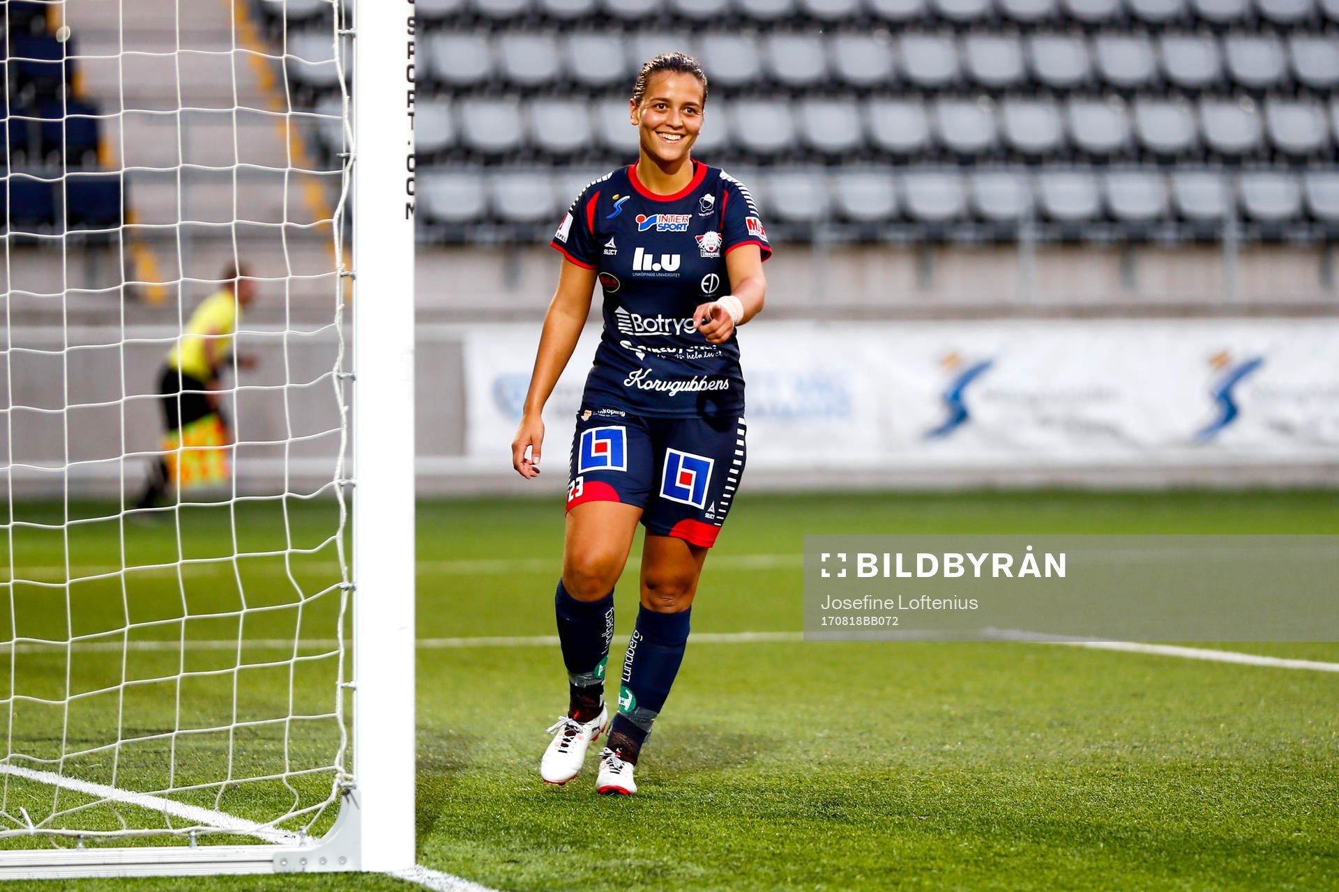 Linköpings Marija Banusic jublar