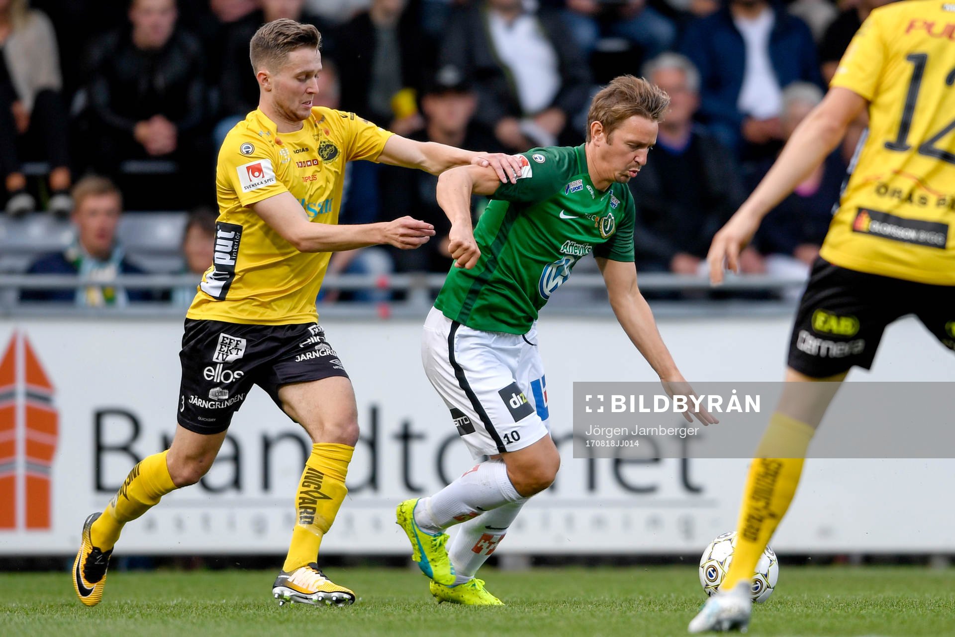Jönköpings Fredrik Olsson och Elfsborgs Adam Lundqvist