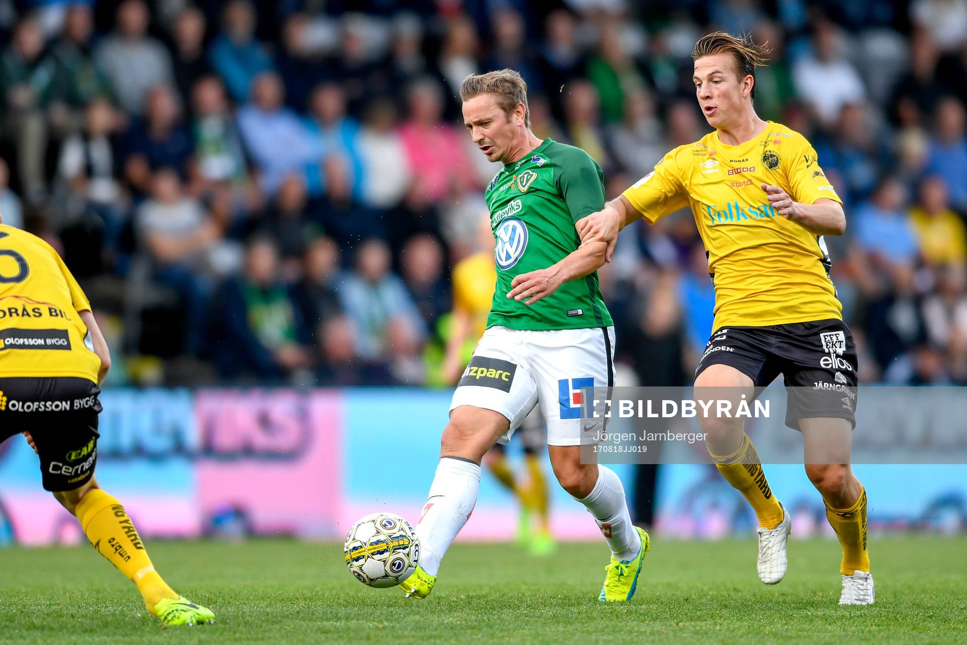 Jönköpings Fredrik Olsson och Elfsborgs Simon Olsson