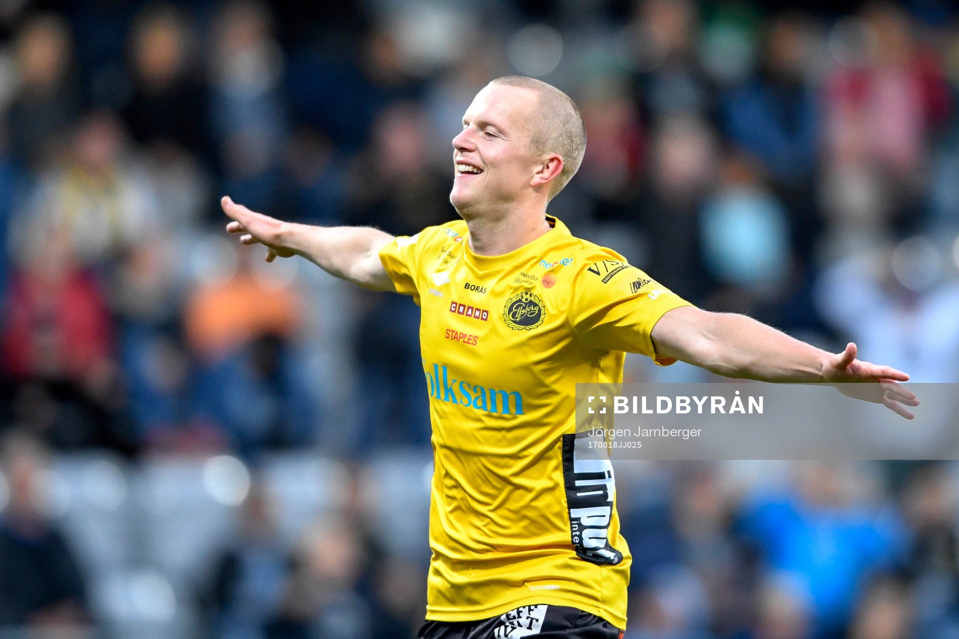 Elfsborgs Daniel Gustavsson jublar