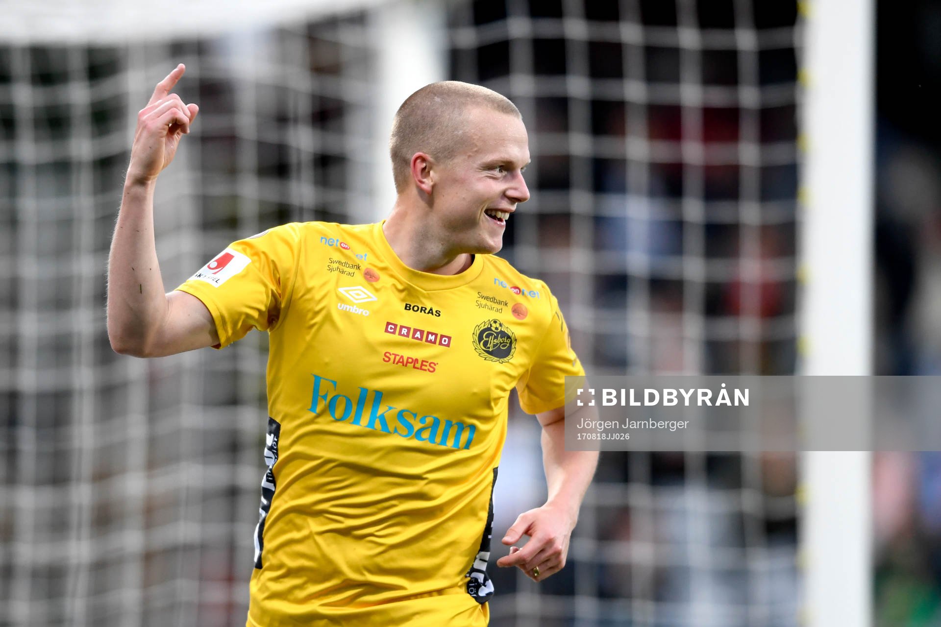 Elfsborgs Daniel Gustavsson jublar